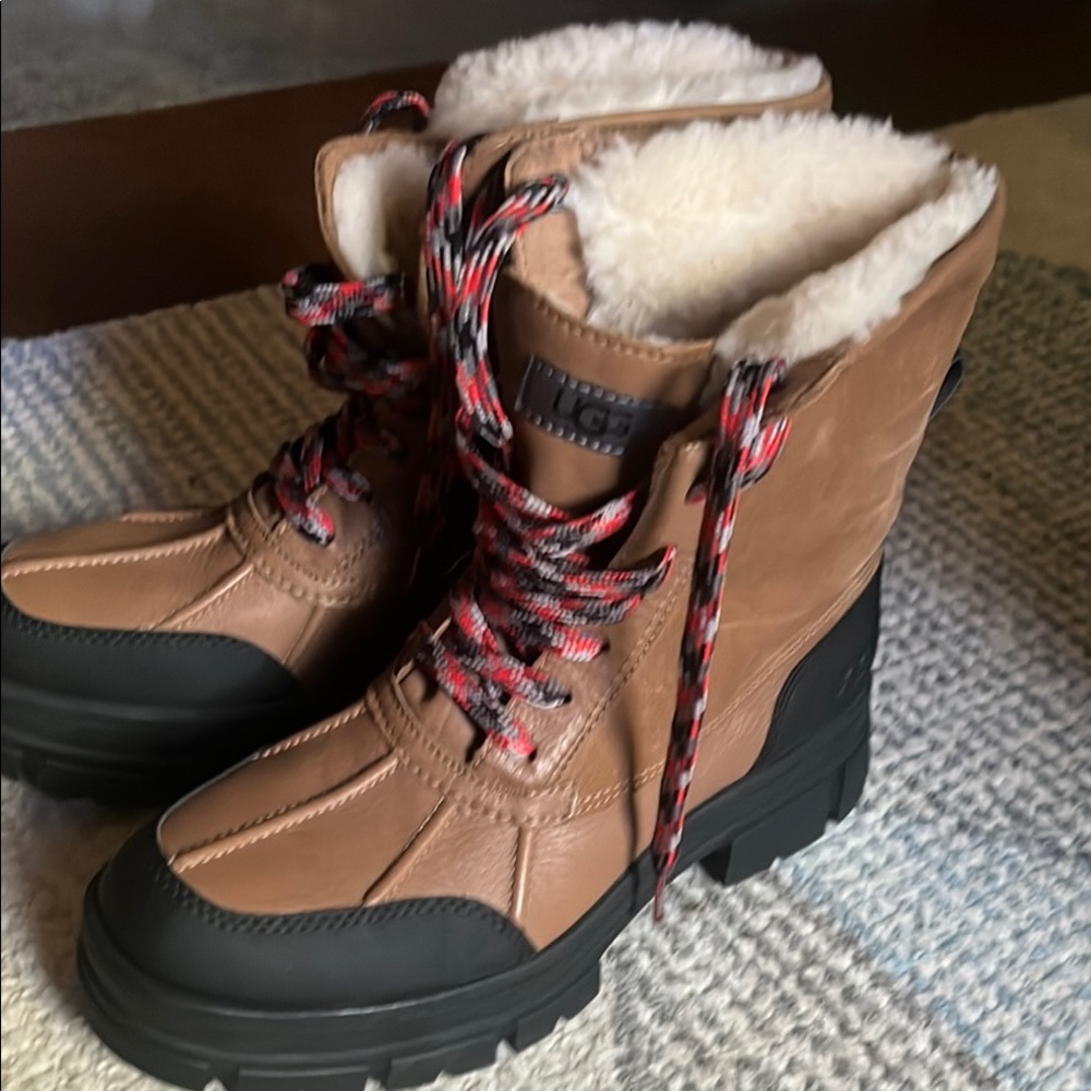 Women's Ugg Ashton Addie Winter Boots in chestnut